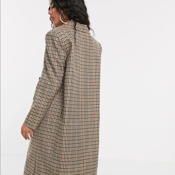 Flash Sale!!! ASOS DESIGN longline coat - Picture 3 of 4
